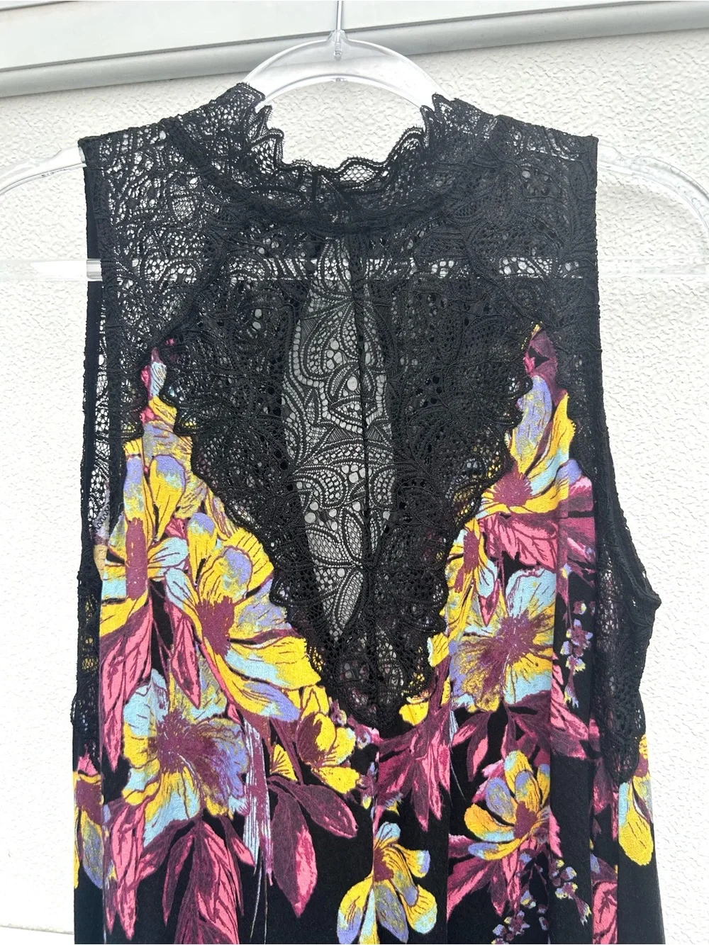 Intimately Free People Mini Slip Dress Women S Floral Lace Whimsygoth Fairy